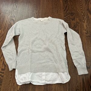 Crewcuts Silver Knit Sweater